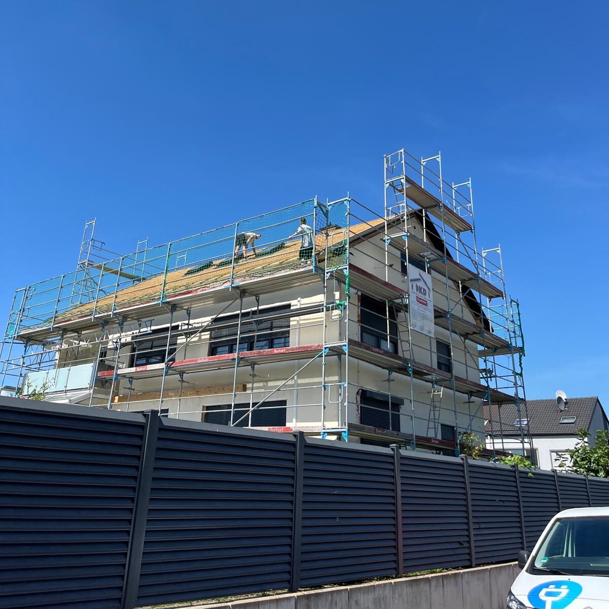 Photovoltaikanlage Installation Einfamilienhaus Karlsruhe Stepusin Elektro