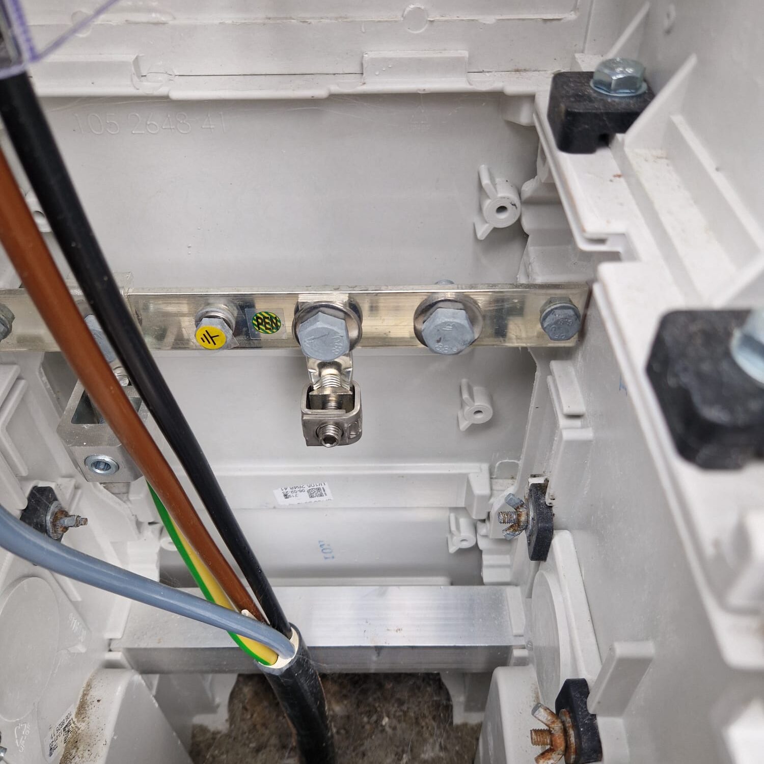 Neue Zähleranlage Einfamilienhaus Installation Elektriker Karlsruhe Stepusin Elektro